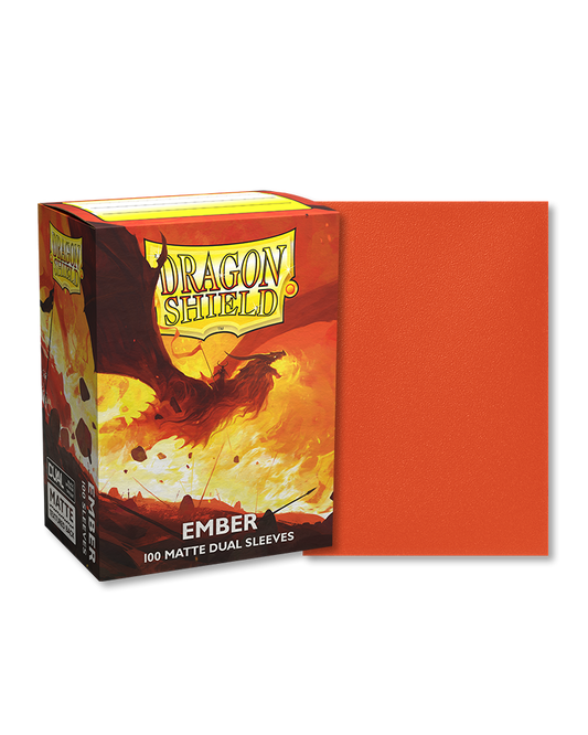 Dragon Shield - Sleeves - Matte Dual Ember (100)