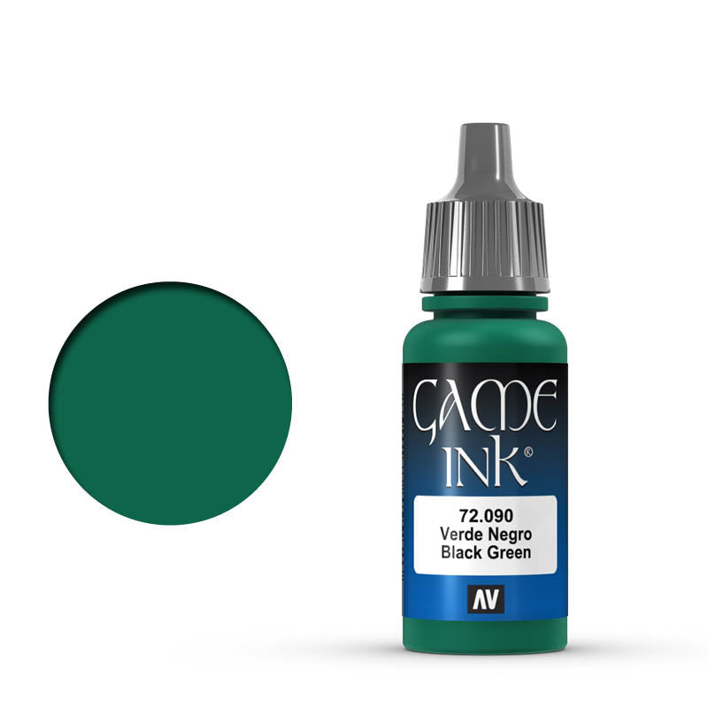 Vallejo - Game Color Black Green Ink 17ml