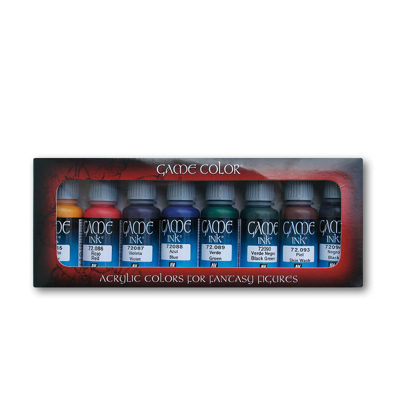 Vallejo - Game Color - Game Inks - Set of 8