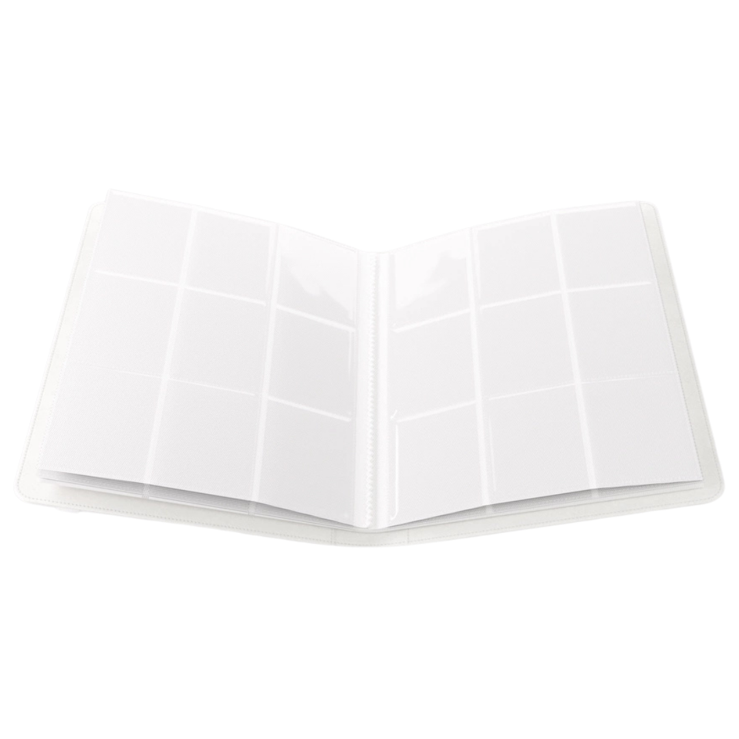 Gamegenic - Prime Album - 18 Pocket - White - Open interior