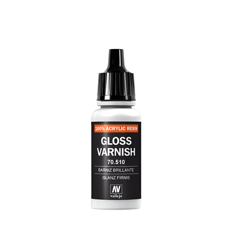 Vallejo - Auxiliary Permanent Gloss Varnish 17ml