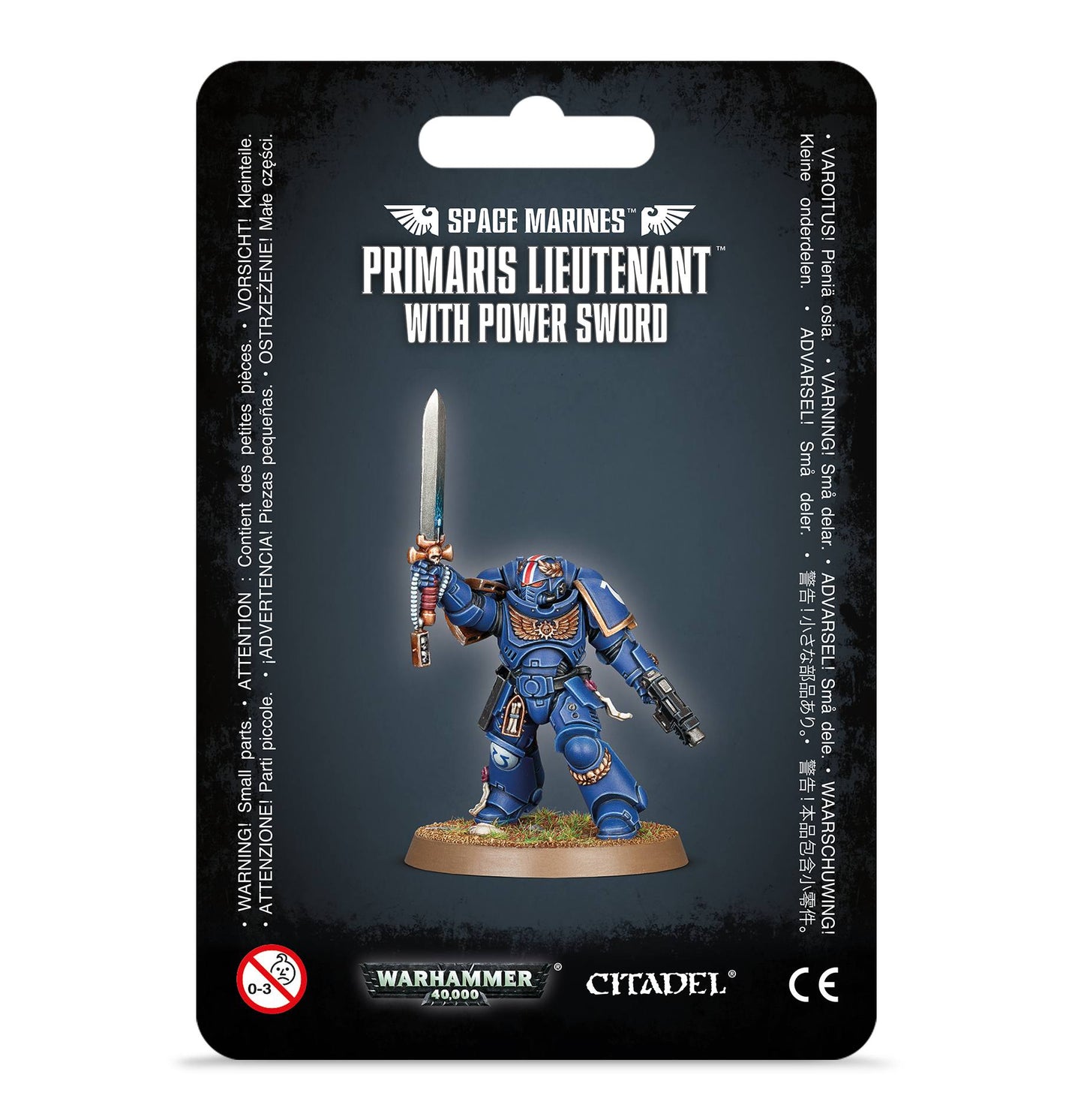 Warhammer 40k - Space Marines - Primaris Lieutenant with Power Sword Image