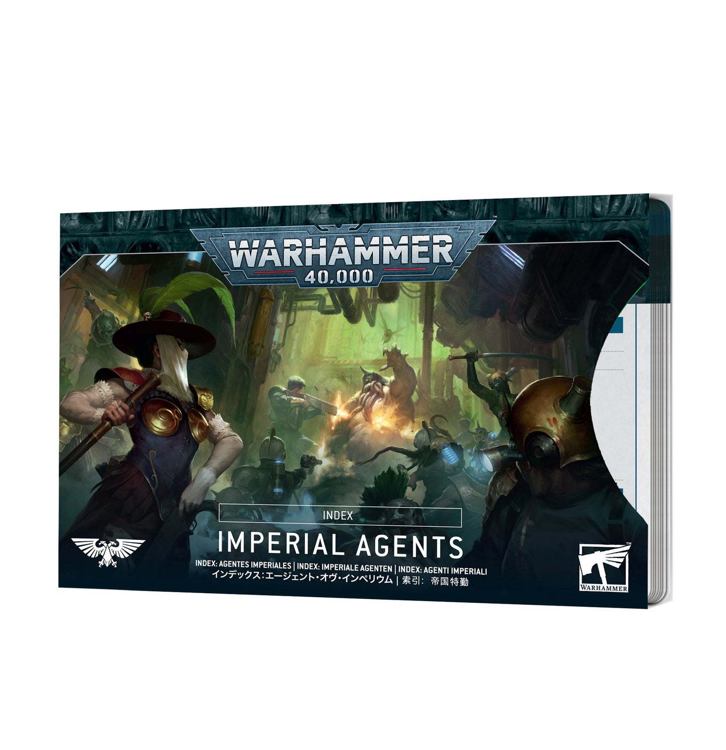 Warhammer 40k - Index Cards - Imperial Agents Image