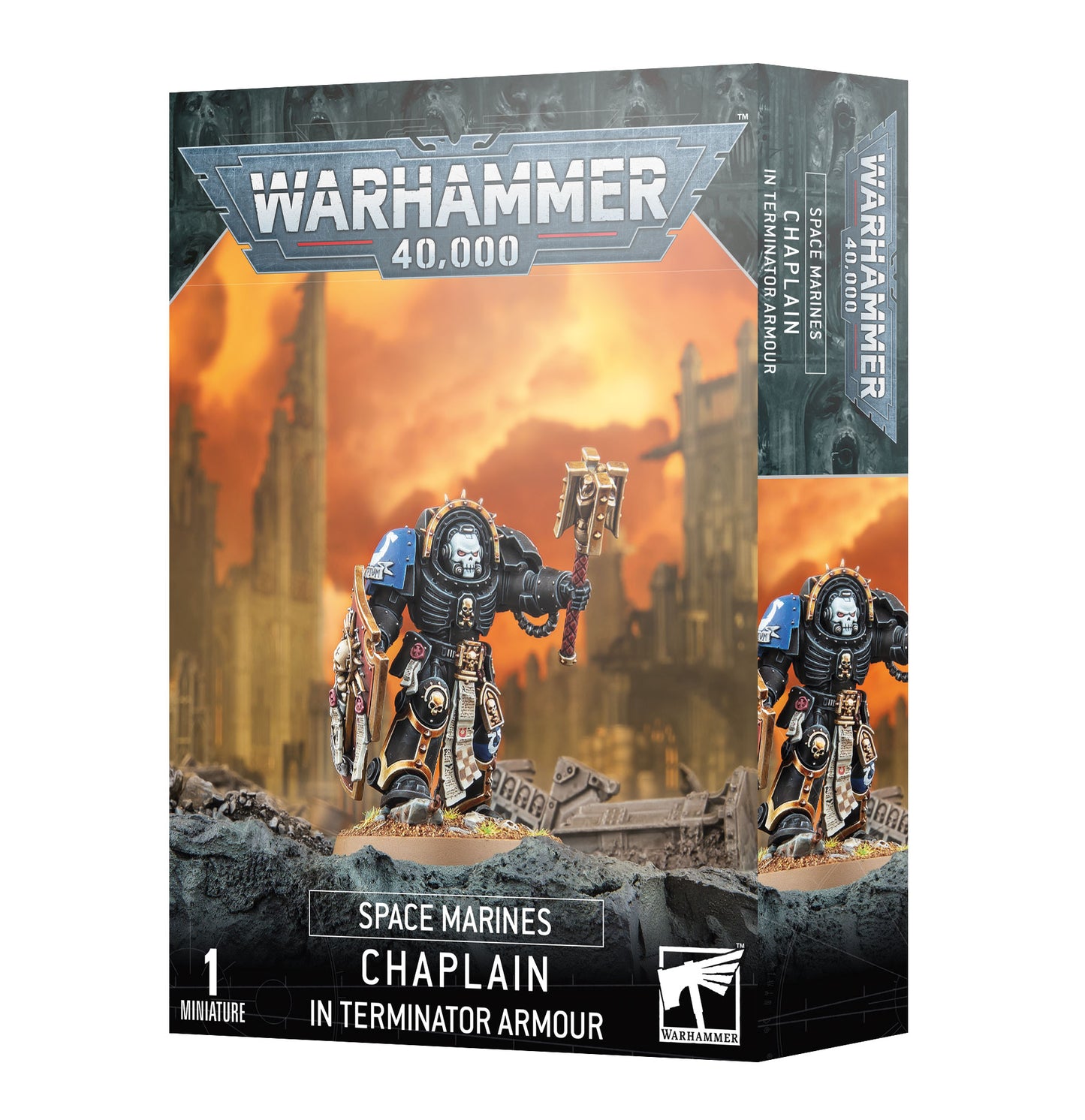 Warhammer 40k - Space Marines - Chaplain in Terminator Armour Image