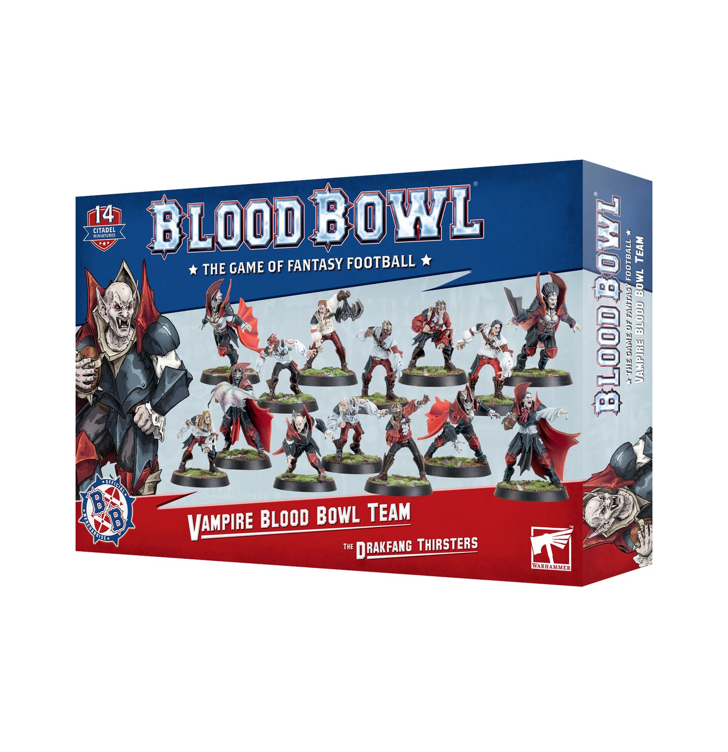 Warhammer - Blood Bowl - Vampire Blood Bowl Team - The Drakfang Thirsters