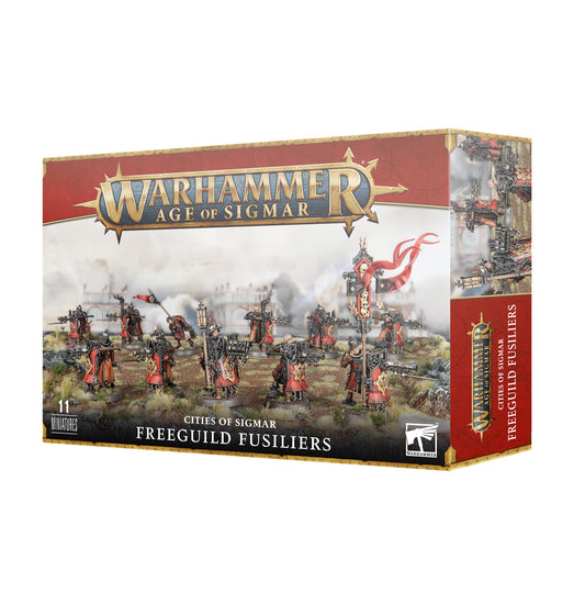 Warhammer Age of Sigmar - Cities of Sigmar - Freeguild Fusiliers