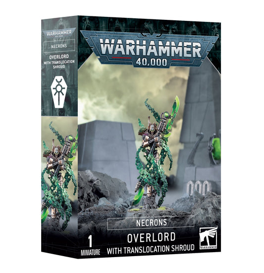 Warhammer 40,000 - Necrons - Overlord with Translocation Shroud