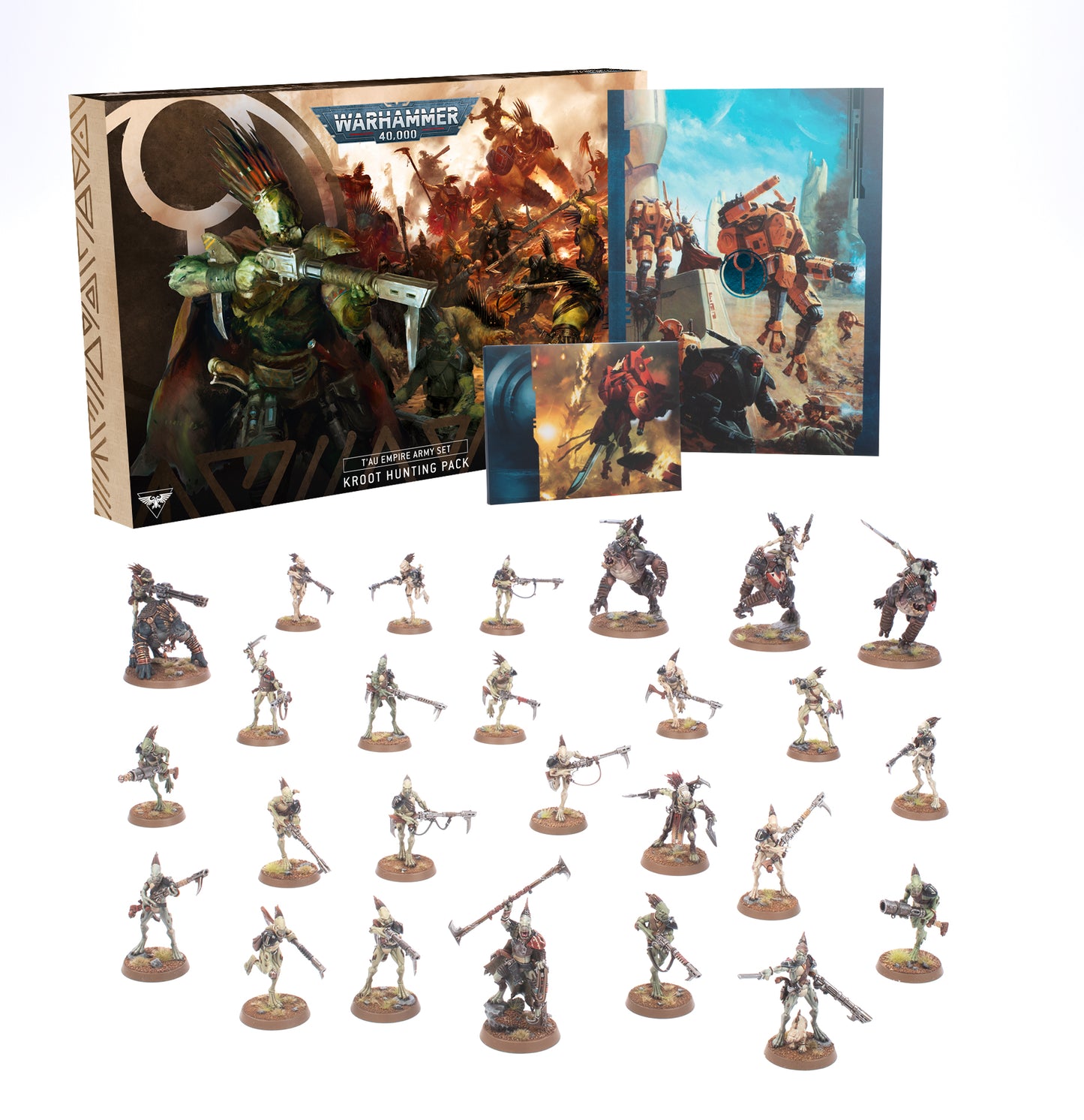 Warhammer 40k - T'au Empire - Kroot Hunting Pack Army Set Image