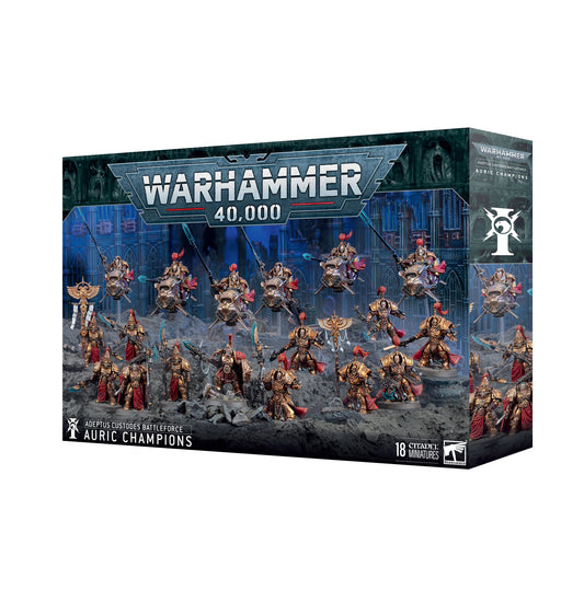Warhammer 40,000 - Battleforce - Adeptus Custodes - Auric Champions