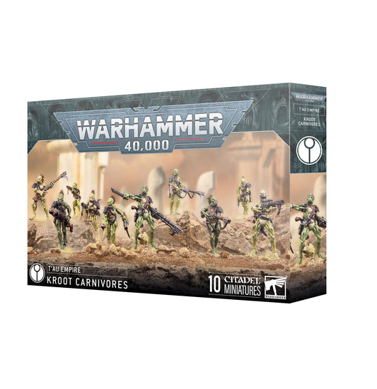 Warhammer 40,000 - T'au Empire - Kroot Carnivore Squad (PRE-ORDER FOR 05/11/2024)