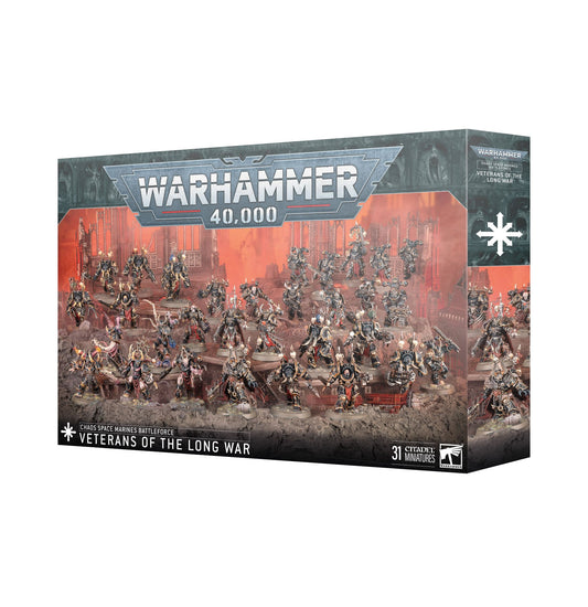 Warhammer 40,000 - Battleforce - Chaos Space Marines - Veterans of the Long War (PRE-ORDER FOR 05/24/2024)