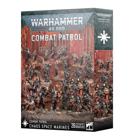 Warhammer 40,000 - Combat Patrol - Chaos Space Marines (PRE-ORDER FOR 05/24/2024)