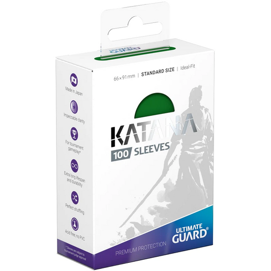 Ultimate Guard - Sleeves - Katana Green (100)