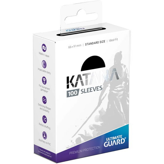 Ultimate Guard - Sleeves - Katana Black (100)