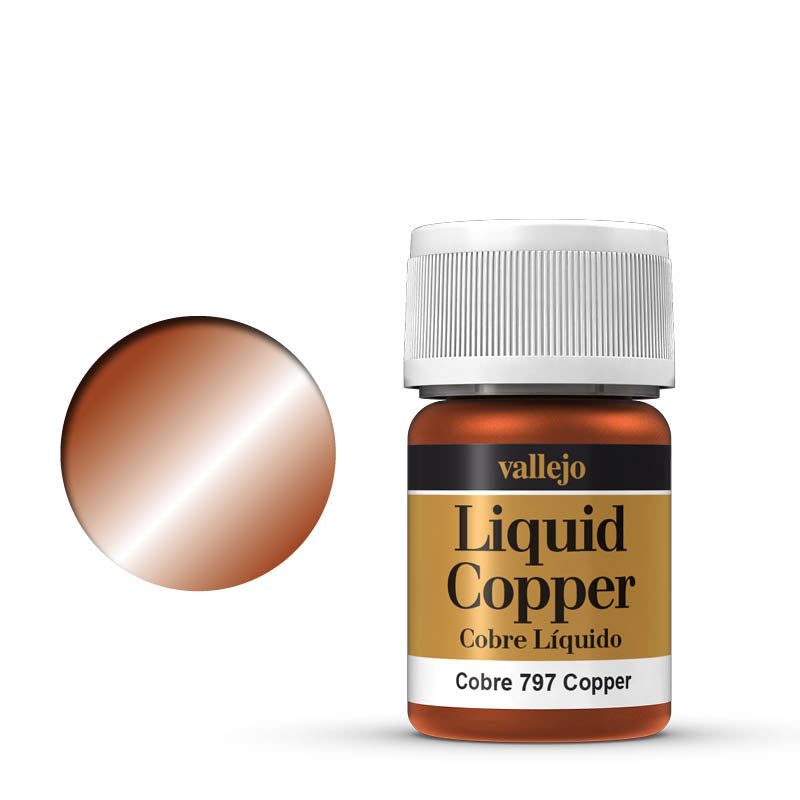 Vallejo - Liquid Gold -Alcohol Base Copper 35ml
