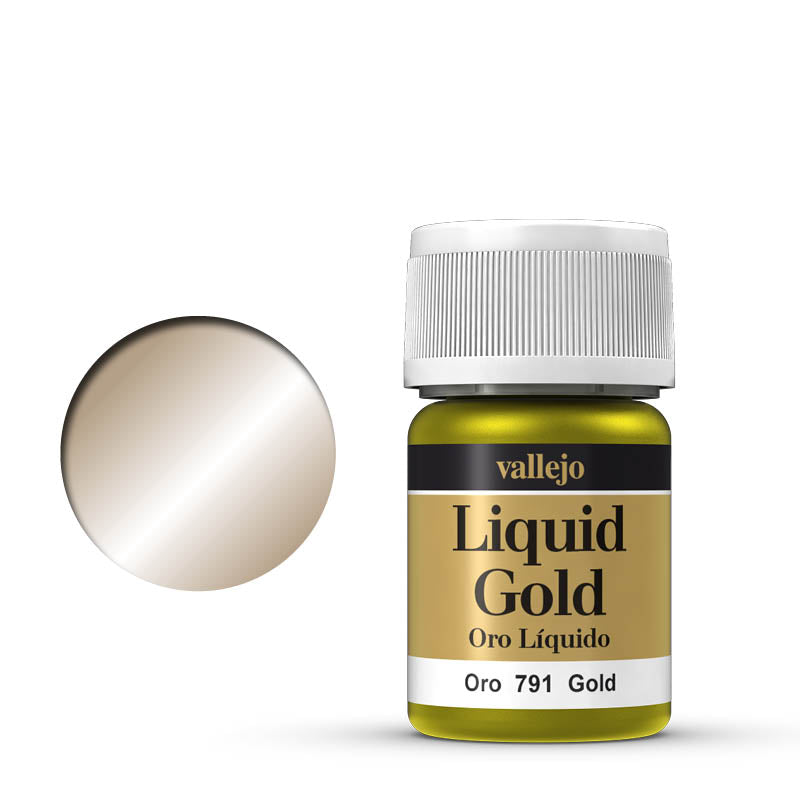 Vallejo - Liquid Gold - Alcohol Base Gold 35ml