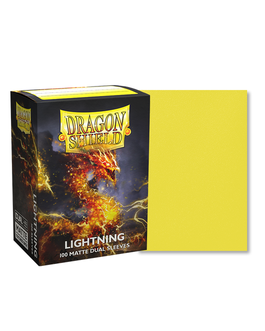 Dragon Shield - Sleeves - Matte Dual Lightning (100)