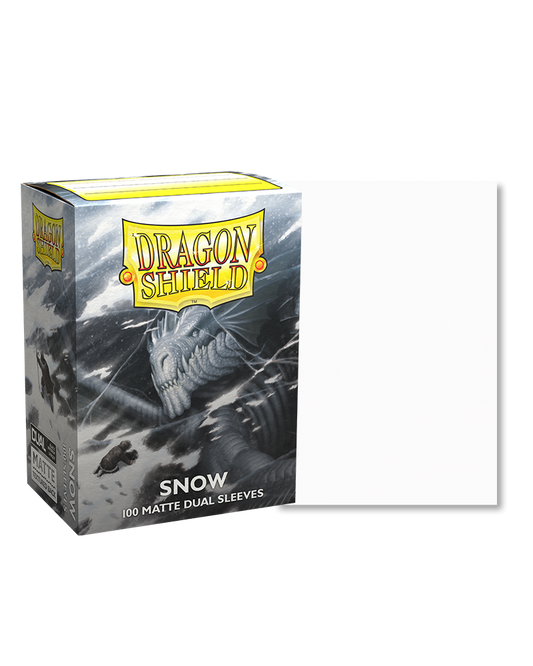 Dragon Shield - Sleeves - Matte Dual Snow (100)