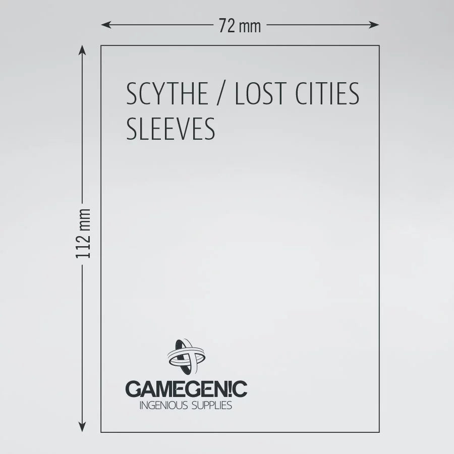 Gamegenic - Board Game Sleeves - Scythe / Lost Cities Sleeves (60)