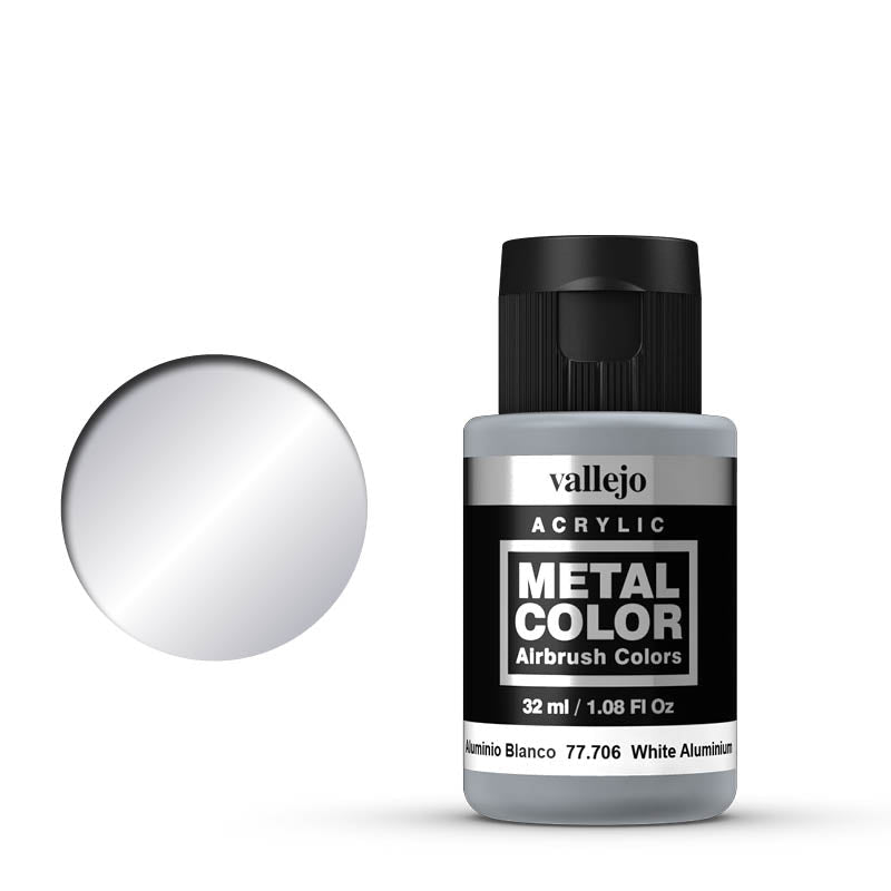 Vallejo - Metal Color White Aluminium 32ml