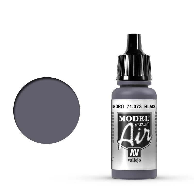 Vallejo - Model Air Black Metallic 17ml