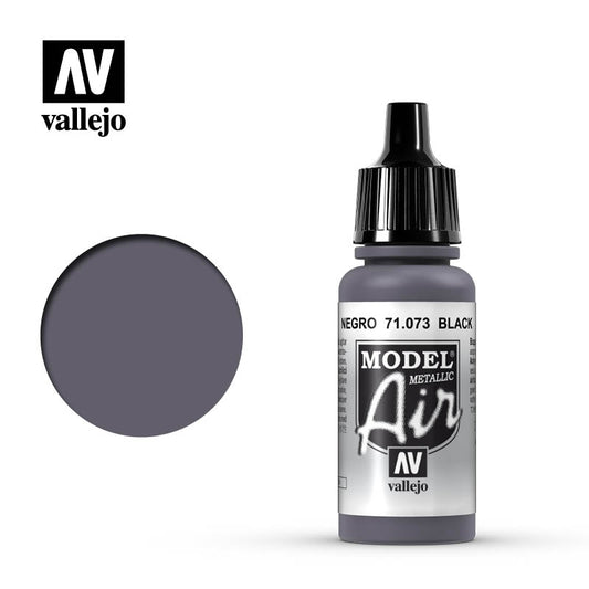 Vallejo - Model Air Black Metallic 17ml