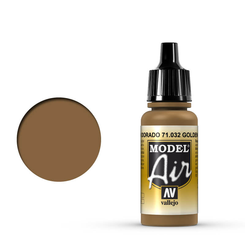 Vallejo - Model Air Golden Brown 17ml