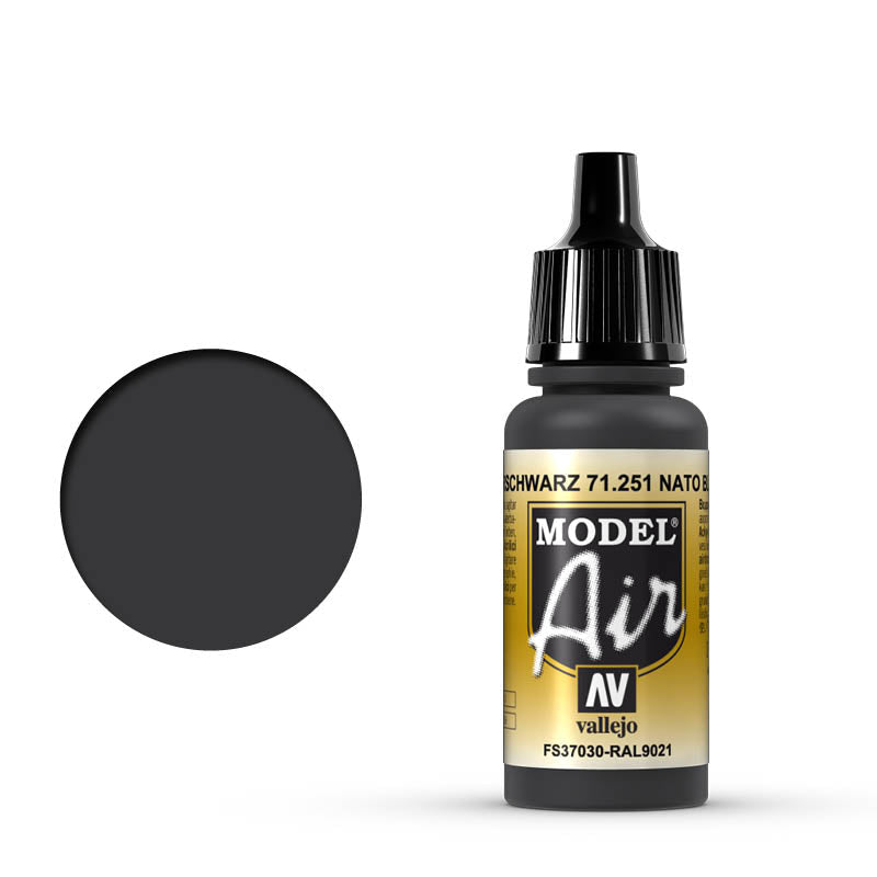 Vallejo - Model Air Nato Black 17ml