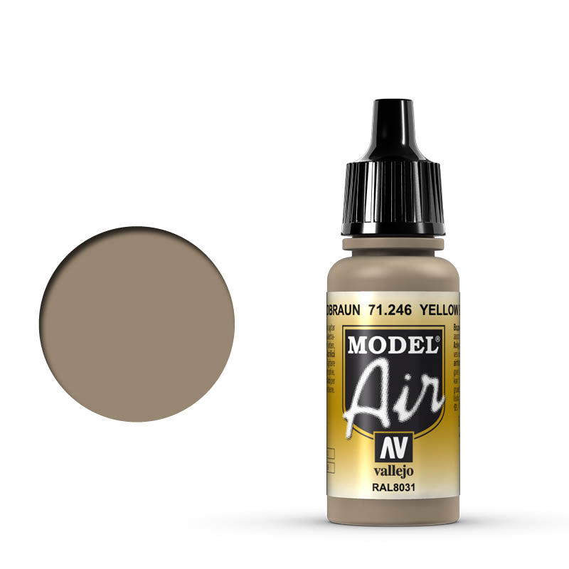 Vallejo - Model Air Yellow Brown 17ml