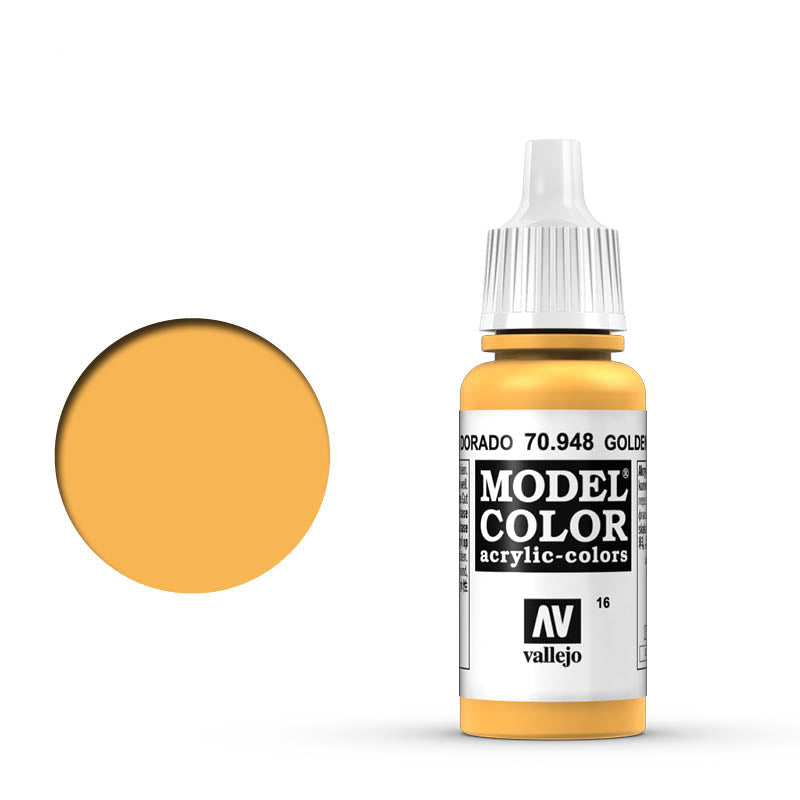 Vallejo - Model Color Golden Yellow 17ml