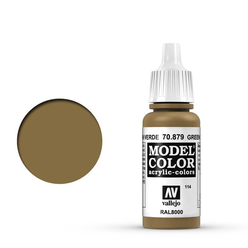Vallejo - Model Color Green Brown 17ml