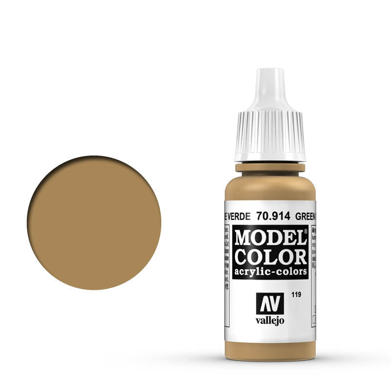 Vallejo - Model Color Green Ochre 17ml