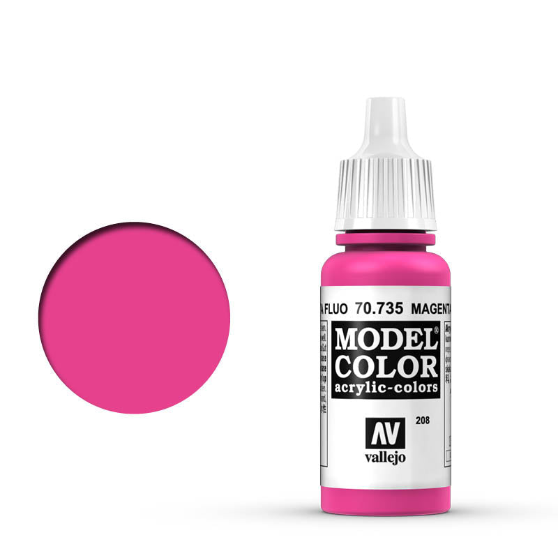 Vallejo - Model Color Fluorescent Magenta 17ml