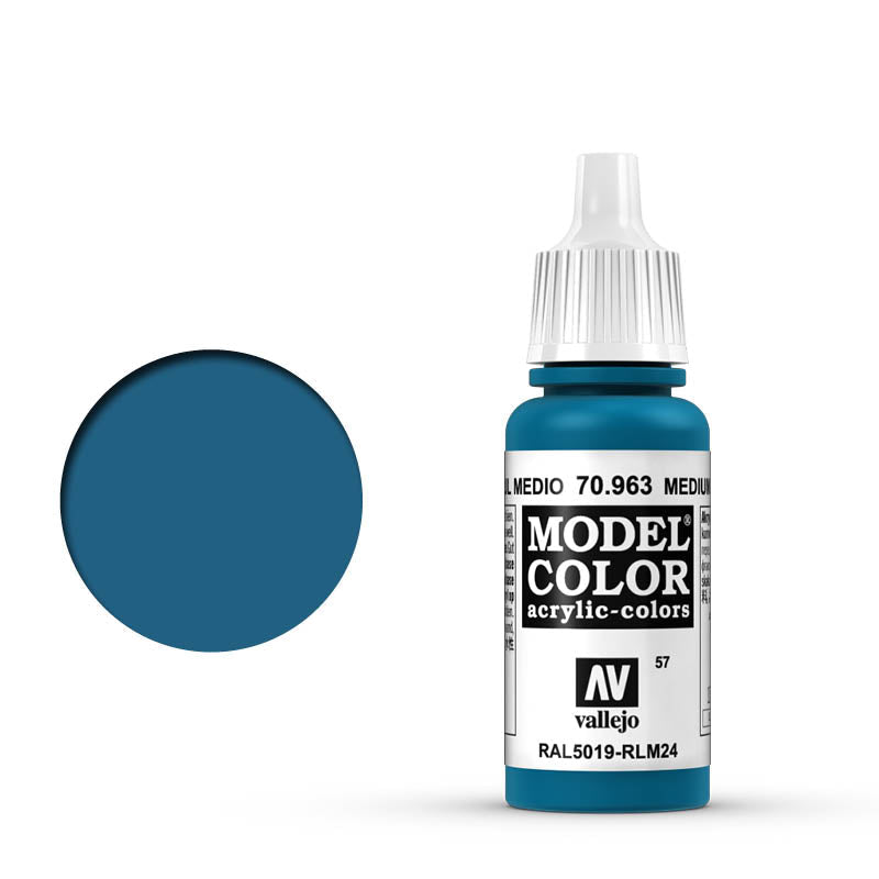 Vallejo - Model Color Medium Blue 17ml