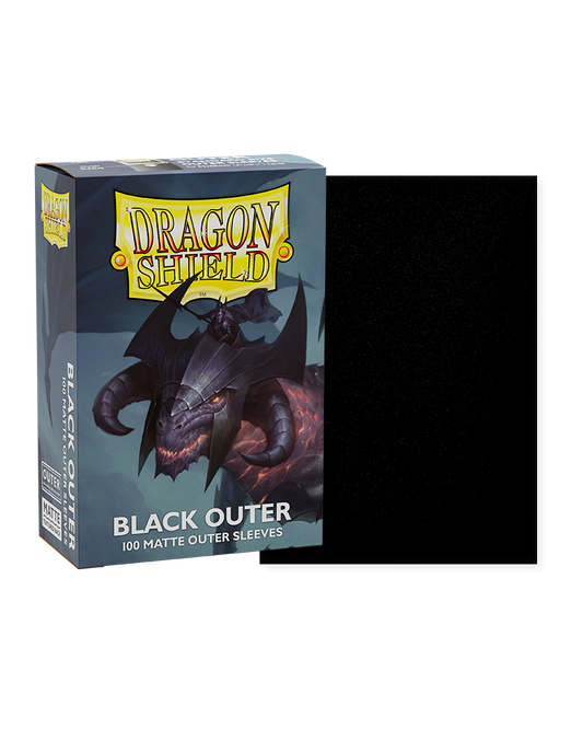 Dragon Shield - Sleeves - Outer Matte Black (100)