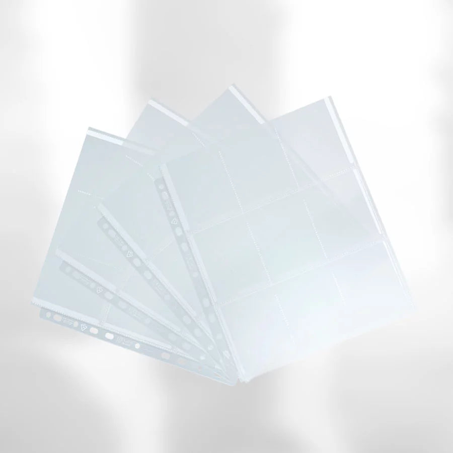 Gamegenic - 9 Pocket Top Loading Pages - Clear (10)