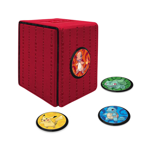 Ultra Pro - Pokemon - Alcove Click Box - Kanto (Red)