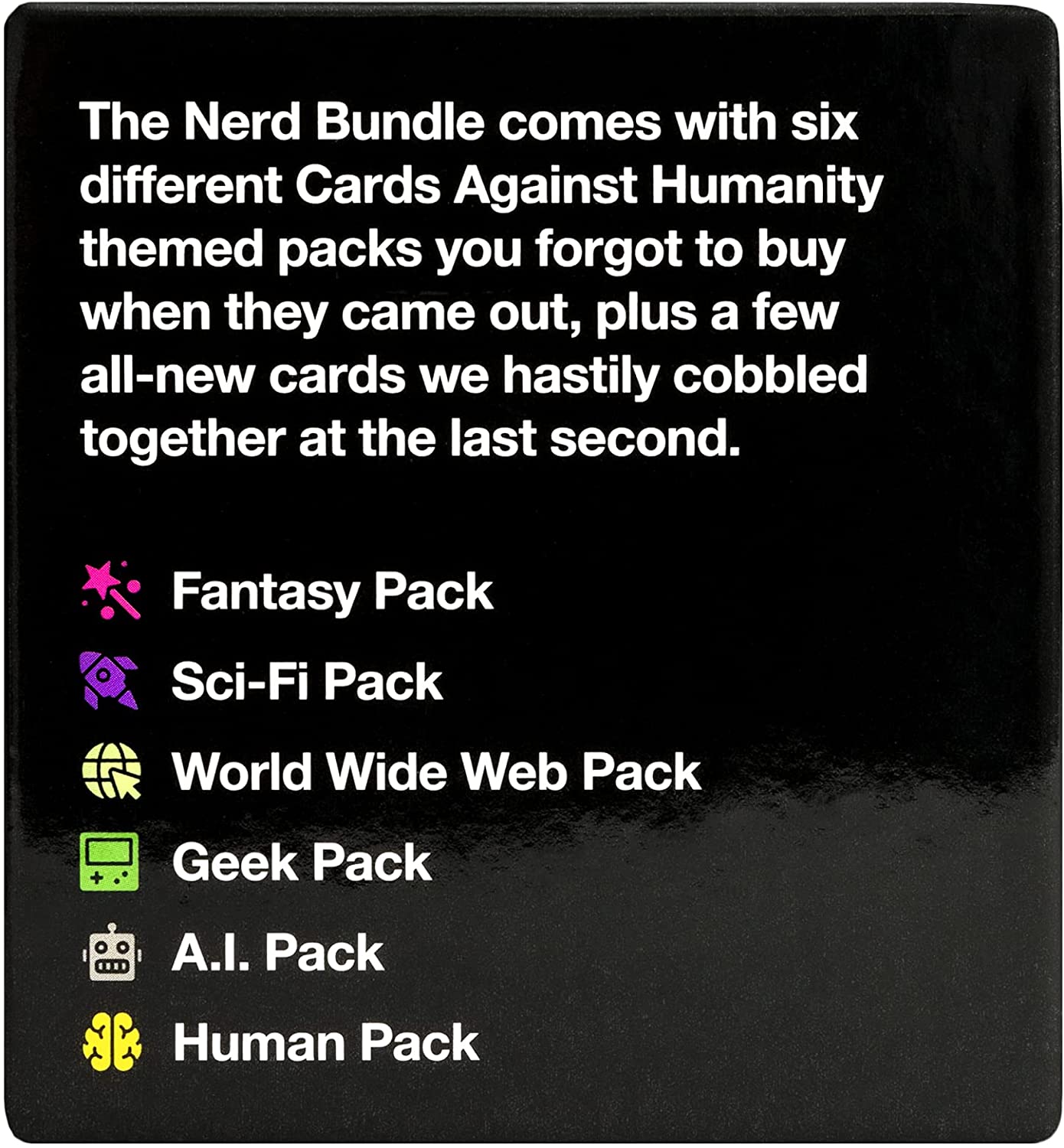 Cards Against Humanity - Nerd Pack (Bundle)