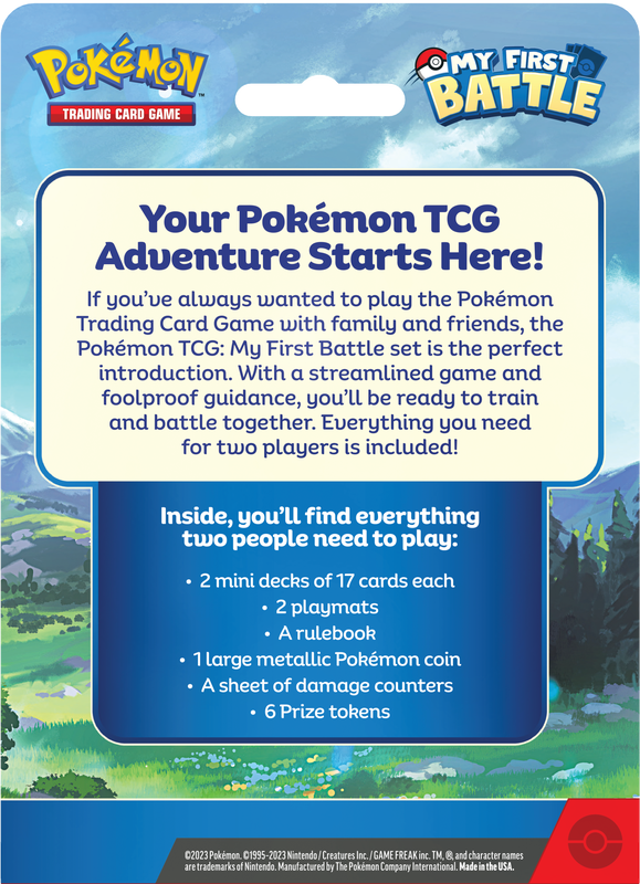 Pokemon - My First Battle Deck - Bulbasaur & Pikachu