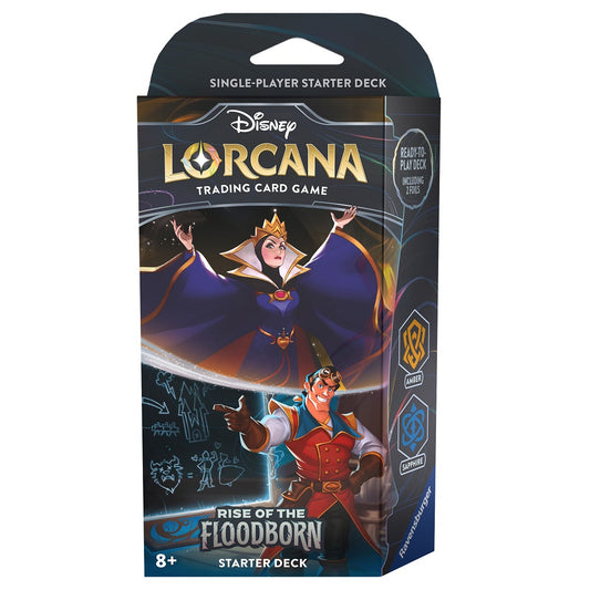Disney Lorcana - Rise of the Floodborn - Starter Deck (Amber & Sapphire)