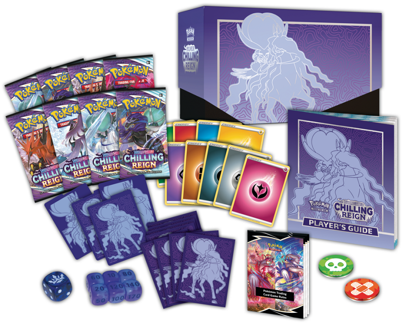 Pokemon - Chilling Reign - Elite Trainer Box - Shadow Rider Calyrex