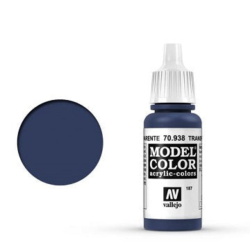 Vallejo - Model Color Transparent Blue 17ml