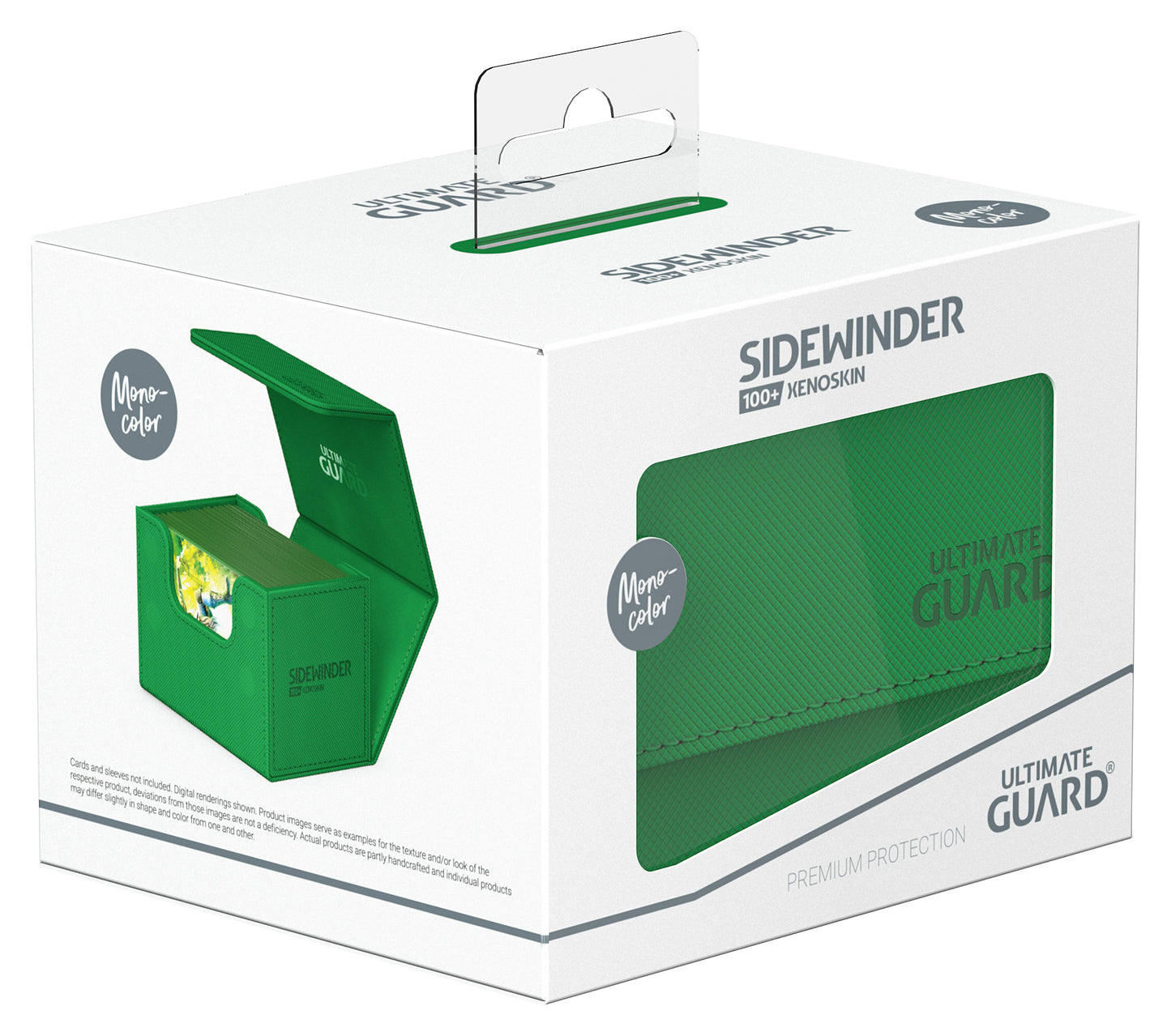 Ultimate Guard - Sidewinder 100+ - Monocolor Green