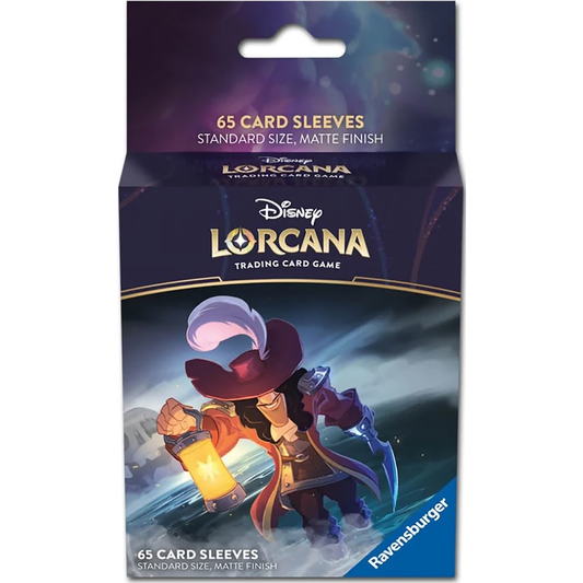 Disney Lorcana - The First Chapter - Card Sleeves - Captain Hook (65)