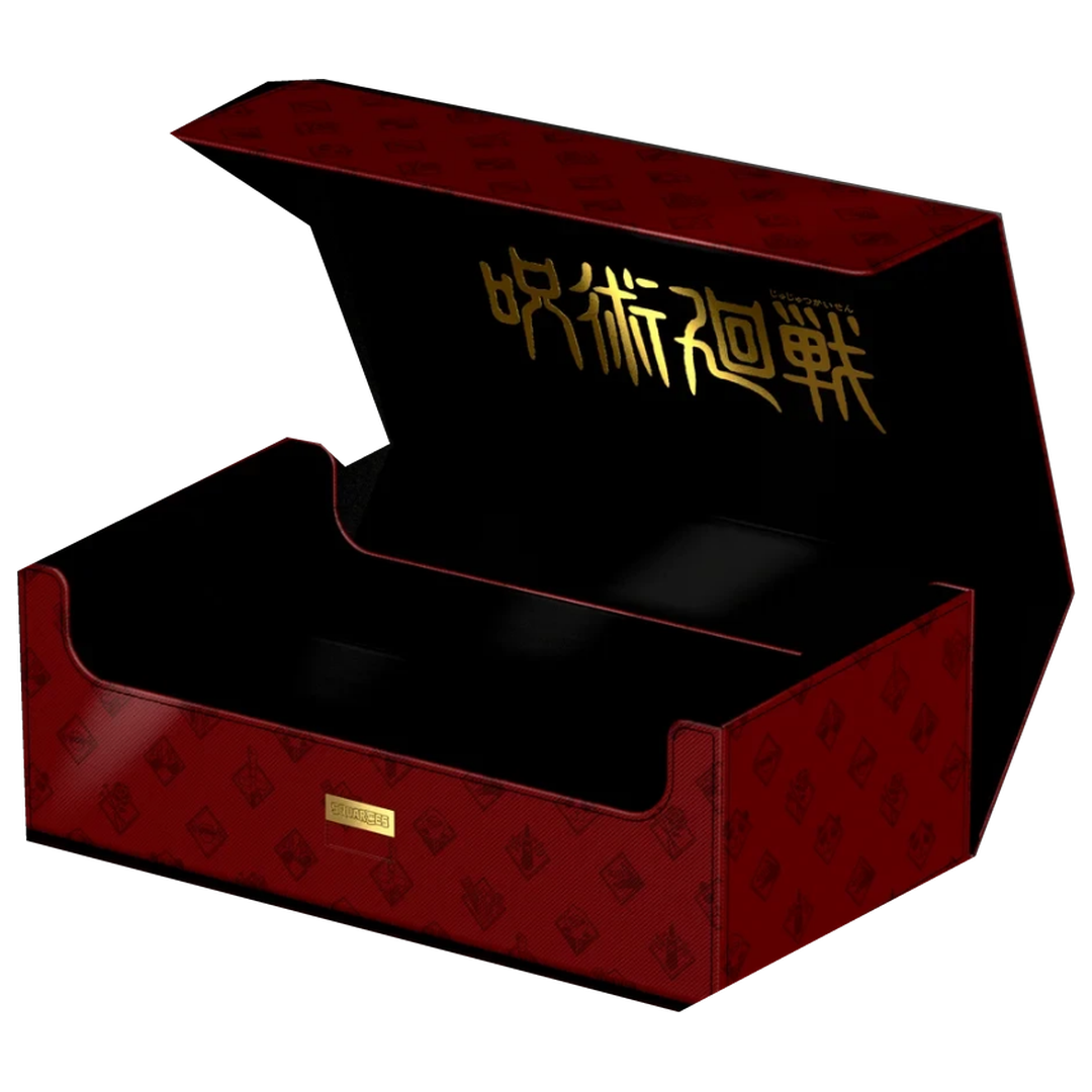 Ultimate Guard - Squaroes 1000+ - Jujutsu Kaisen - Collector's Case Cursed Techniques — open interior