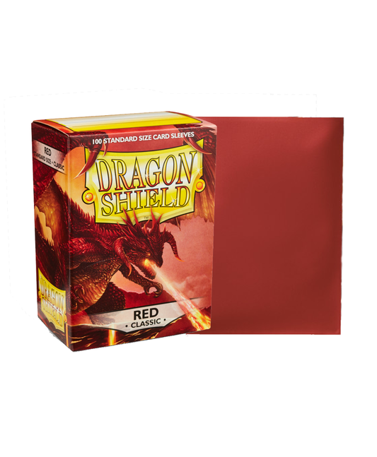 Dragon Shield - Sleeves -  Classic Red (100)