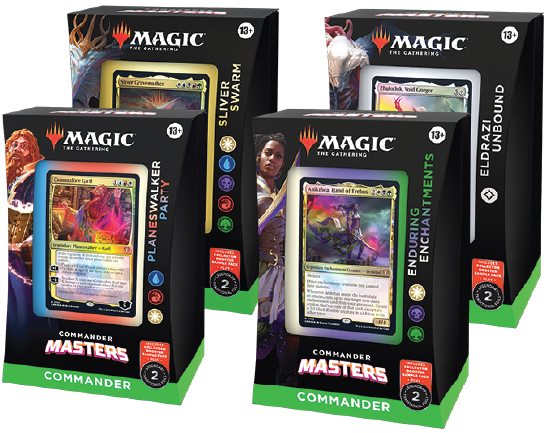 Magic: The Gathering Commander Masters - Commander Deck (Set of 4)