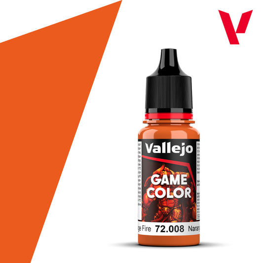 Vallejo - Game Color Orange Fire 18ml