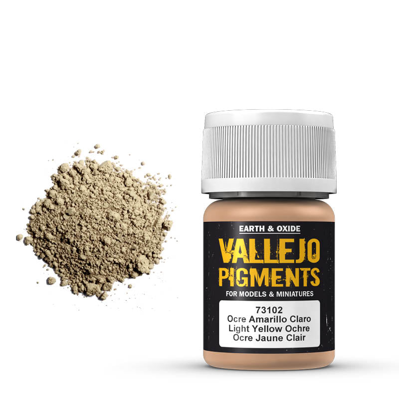 Vallejo - Pigment Light Yellow Ochre 35ml