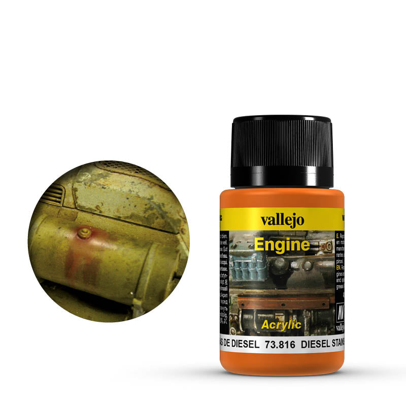 Vallejo - Weathering Engine Diesel Stains 40ml